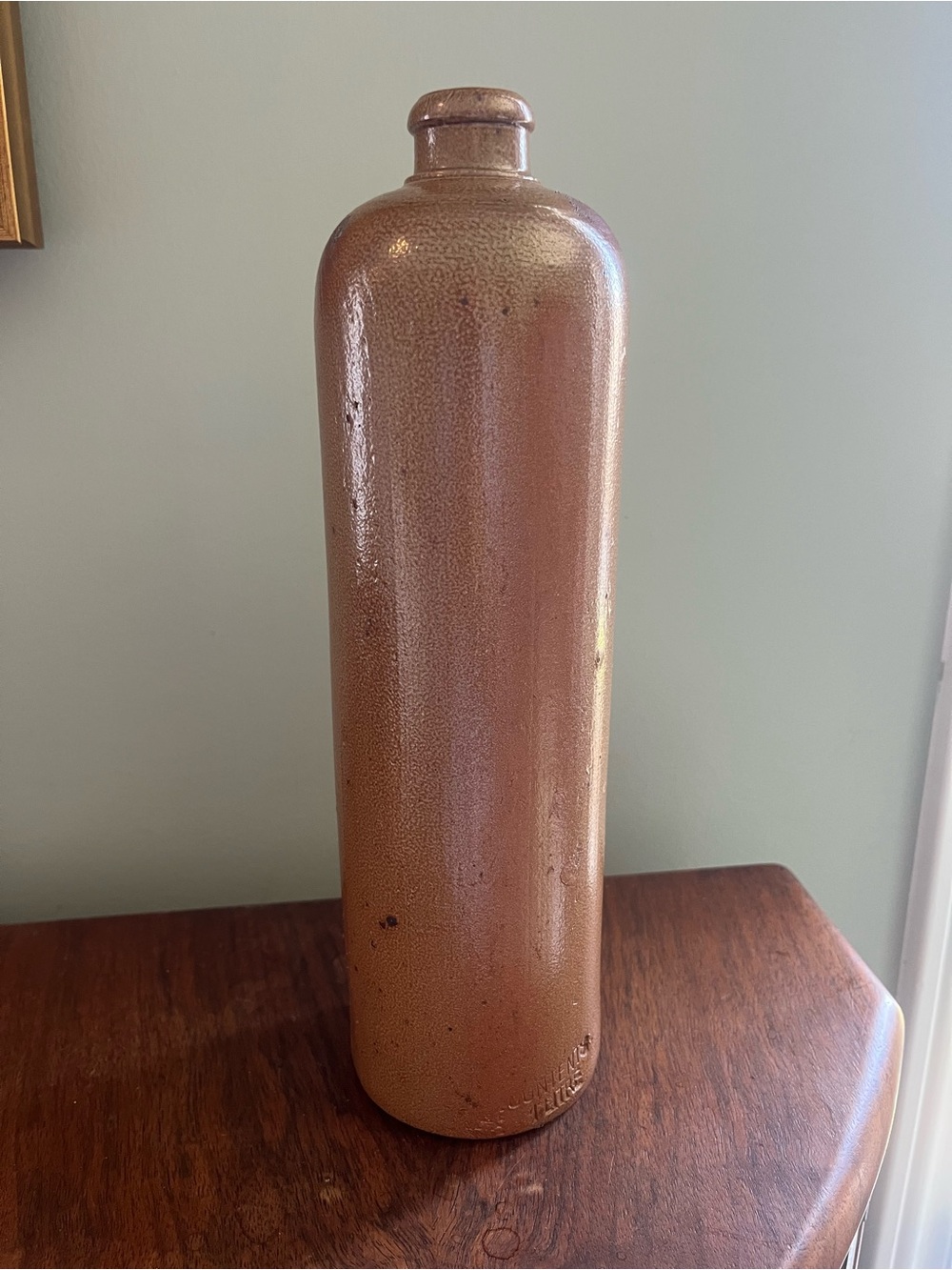 Vintage Melchers Distilleries 1 Litre Stoneware Bottle READ